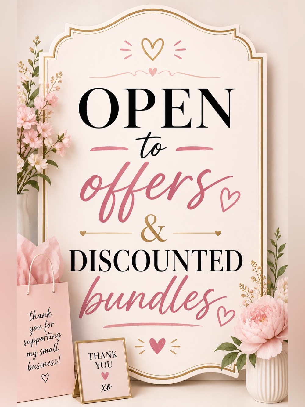 Open To Reasonable Offers!